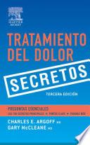 Libro Tratamiento del dolor. Secretos