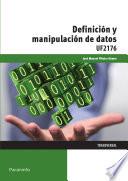 Libro UF2176 - Definición y manipulación de datos