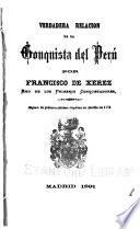 Libro Verdadera relación de la conquista del Perú