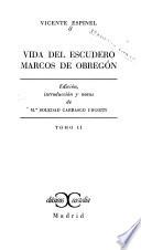 Libro Vida del escudero Marcos de Obregón