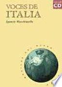 Libro Voces de Italia (con CD)